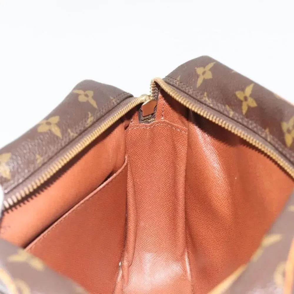 Louis Vuitton Monogram Compiegne 28 Clutch Bag Brown
